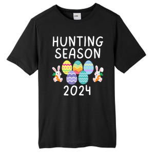 Hunting Season Eggs Funny Easter Day 2024 Egg Hunt Hunter Funny Easter Bunny Tall Fusion ChromaSoft Performance T-Shirt