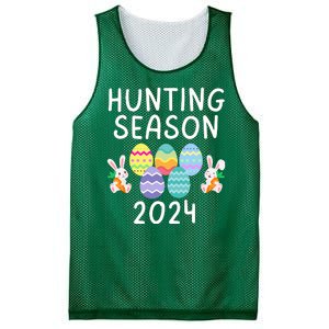 Hunting Season Eggs Funny Easter Day 2024 Egg Hunt Hunter Funny Easter Bunny Mesh Reversible Basketball Jersey Tank