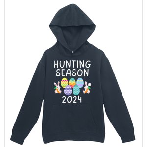 Hunting Season Eggs Funny Easter Day 2024 Egg Hunt Hunter Funny Easter Bunny Urban Pullover Hoodie