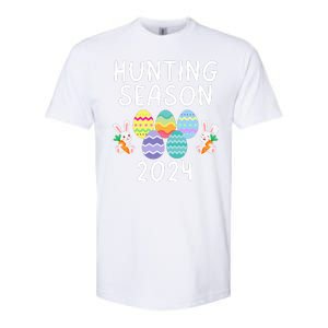 Hunting Season Eggs Funny Easter Day 2024 Egg Hunt Hunter Funny Easter Bunny Softstyle CVC T-Shirt