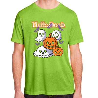 Halloween Scary Evil Pumpkin Adult ChromaSoft Performance T-Shirt