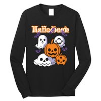 Halloween Scary Evil Pumpkin Long Sleeve Shirt