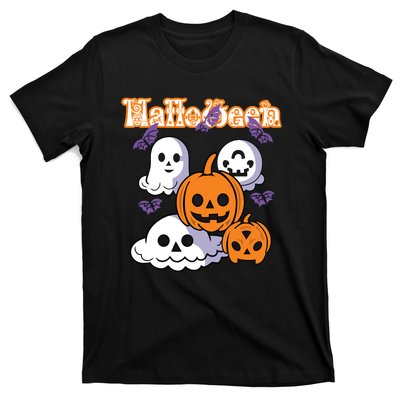 Halloween Scary Evil Pumpkin T-Shirt