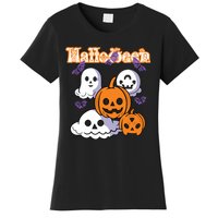 Halloween Scary Evil Pumpkin Women's T-Shirt