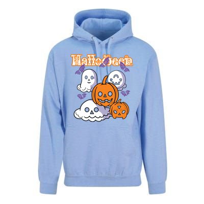 Halloween Scary Evil Pumpkin Unisex Surf Hoodie