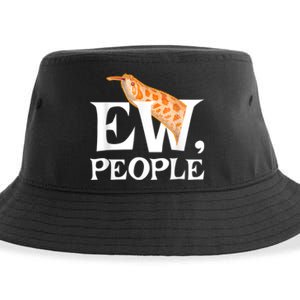 Hognose Snake EW People | Gift For Western Hoggy Sustainable Bucket Hat