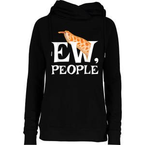 Hognose Snake EW People | Gift For Western Hoggy Womens Funnel Neck Pullover Hood