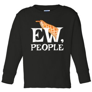 Hognose Snake EW People | Gift For Western Hoggy Toddler Long Sleeve Shirt