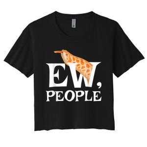 Hognose Snake EW People | Gift For Western Hoggy Women's Crop Top Tee