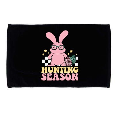 Hunting Season Easter Eggs Bunny Holiday Microfiber Hand Towel