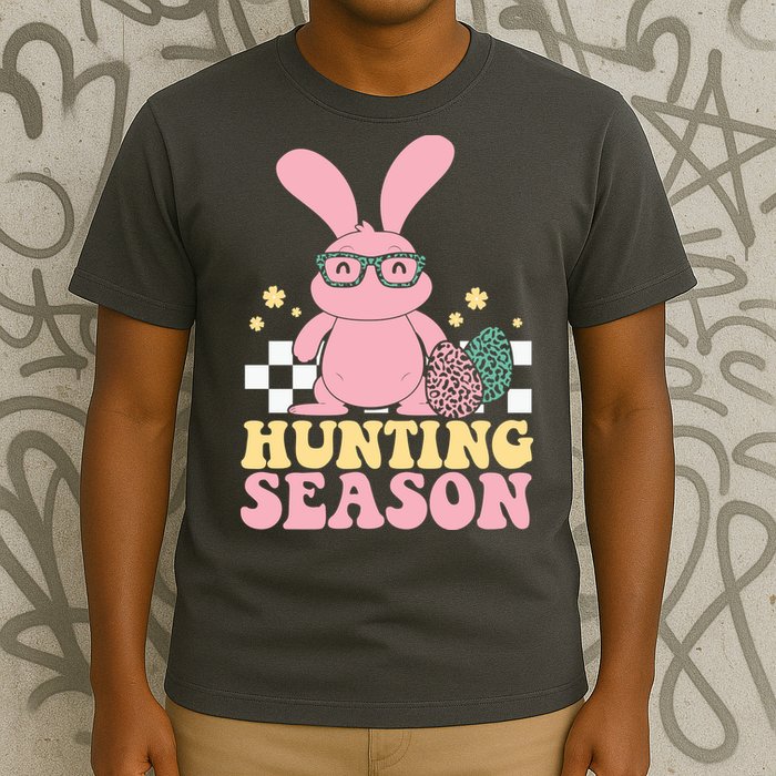 Hunting Season Easter Eggs Bunny Holiday T-Shirt