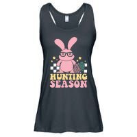 Hunting Season Easter Eggs Bunny Holiday Ladies Essential Flowy Tank