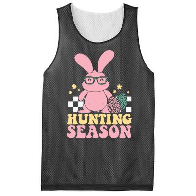 Hunting Season Easter Eggs Bunny Holiday Mesh Reversible Basketball Jersey Tank