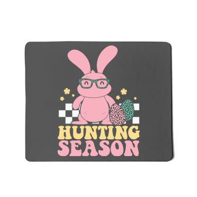 Hunting Season Easter Eggs Bunny Holiday Mousepad