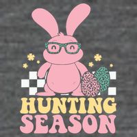 Hunting Season Easter Eggs Bunny Holiday Baby Bodysuit
