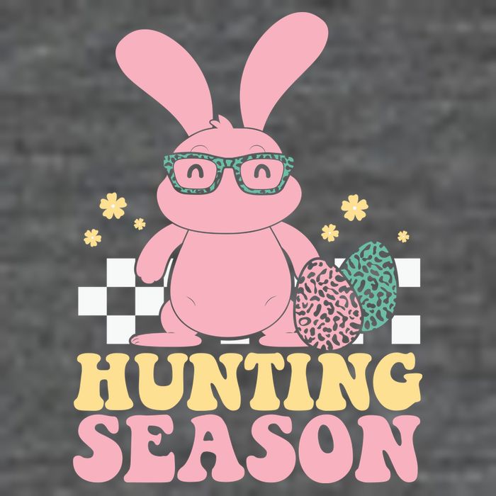 Hunting Season Easter Eggs Bunny Holiday Baby Bodysuit