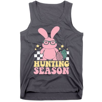 Hunting Season Easter Eggs Bunny Holiday Tank Top