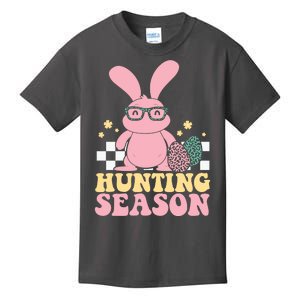 Hunting Season Easter Eggs Bunny Holiday Kids T-Shirt