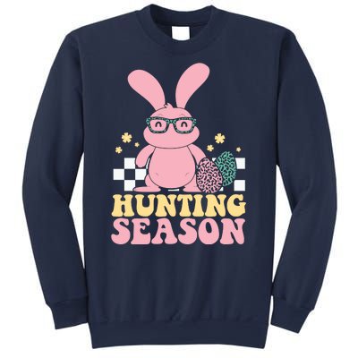 Hunting Season Easter Eggs Bunny Holiday Sweatshirt