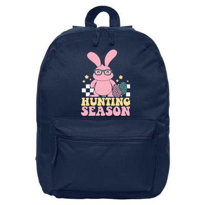 Hunting Season Easter Eggs Bunny Holiday 16 in Basic Backpack