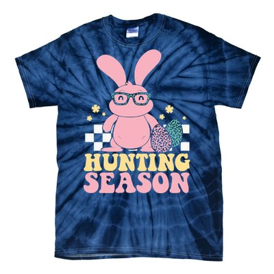 Hunting Season Easter Eggs Bunny Holiday Tie-Dye T-Shirt