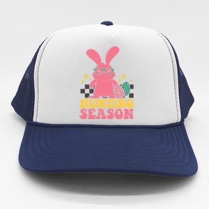 Hunting Season Easter Eggs Bunny Holiday Trucker Hat