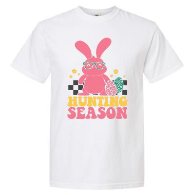 Hunting Season Easter Eggs Bunny Holiday Garment-Dyed Heavyweight T-Shirt