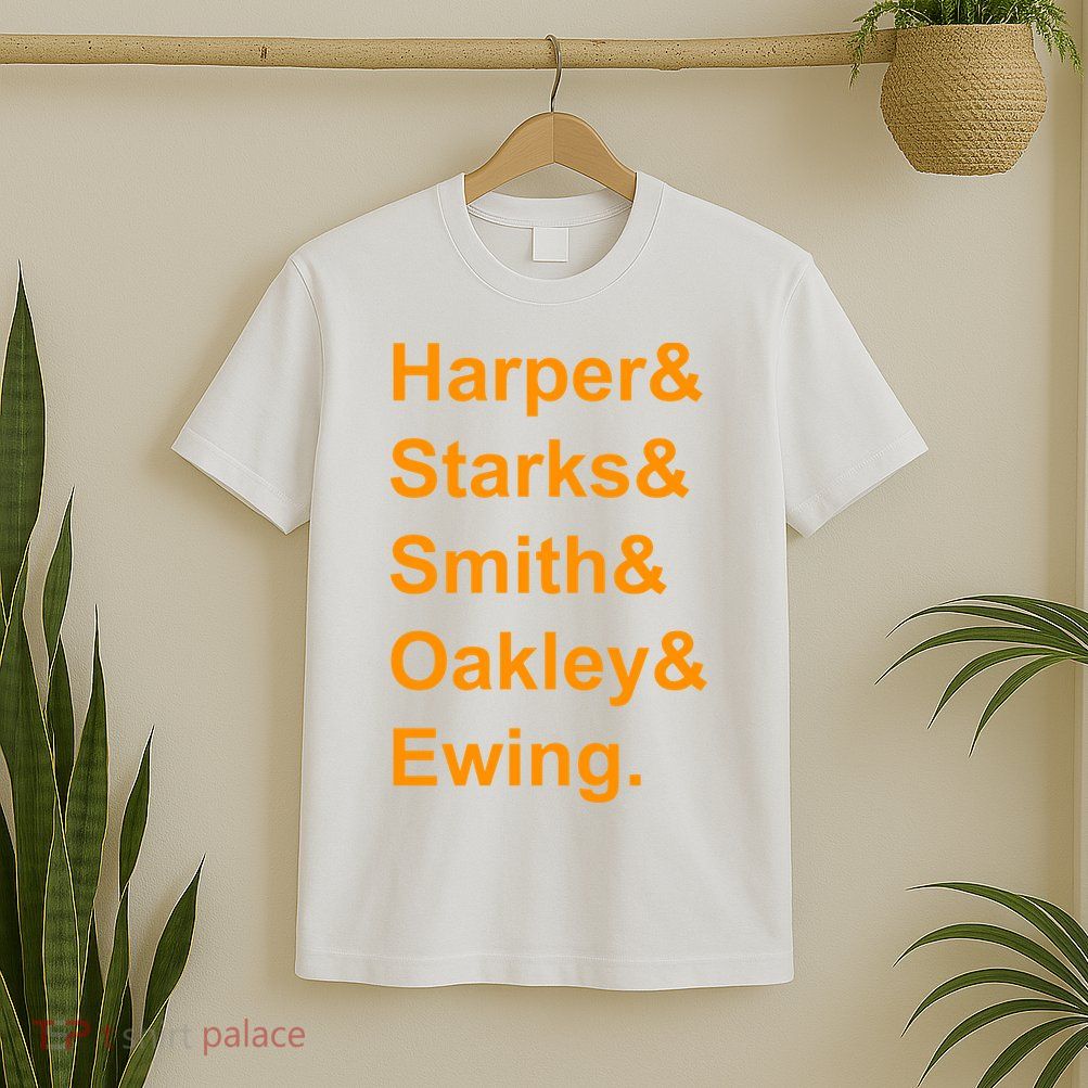 Harper Starks Ewing Oakley Smith Basketball T-Shirt