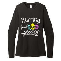 Hunting Season Egg Dear Easter Day Men Funny Womens CVC Long Sleeve Shirt