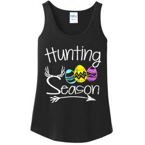 Hunting Season Egg Dear Easter Day Men Funny Ladies Essential Tank