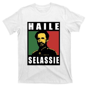 Haile Selassie Emperor Ethiopia Rastafari T-Shirt