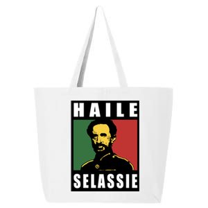 Haile Selassie Emperor Ethiopia Rastafari 25L Jumbo Tote