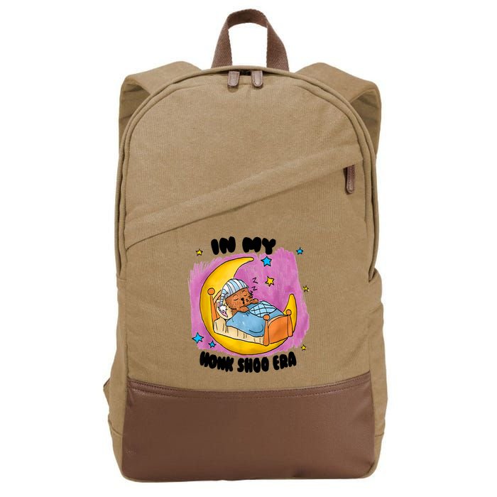 Honk Shoo Era Funny In My Honk Shoo Era Cotton Canvas Backpack