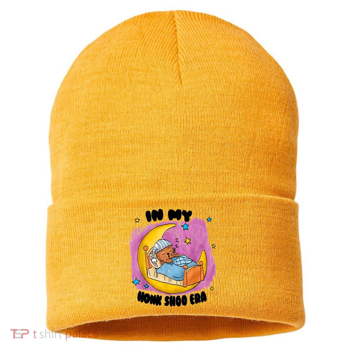Honk Shoo Era Funny In My Honk Shoo Era Sustainable Knit Beanie