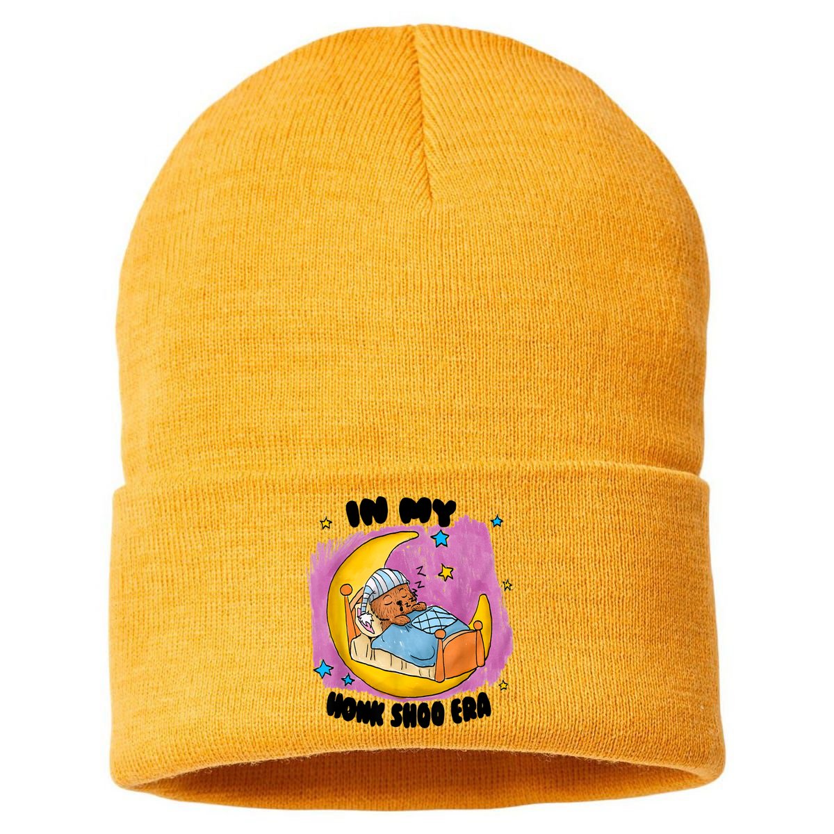 Honk Shoo Era Funny In My Honk Shoo Era Sustainable Knit Beanie