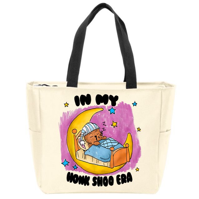Honk Shoo Era Funny In My Honk Shoo Era Zip Tote Bag
