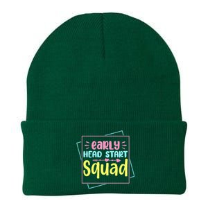 Headstart Squad Early Childhood Edu Teacher Back To School Knit Cap Winter Beanie