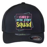 Headstart Squad Early Childhood Edu Teacher Back To School Flexfit Unipanel Trucker Cap