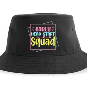 Headstart Squad Early Childhood Edu Teacher Back To School Sustainable Bucket Hat