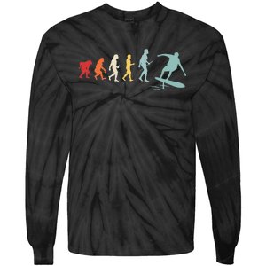 Hydrofoil Surfing Evolution Tie-Dye Long Sleeve Shirt