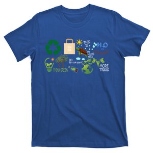 H2o Save Energy Think Green More Trees Fresh Food Earth Day Gift T-Shirt