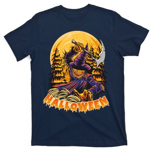 Halloween Scary Evil Pumpkin T-Shirt