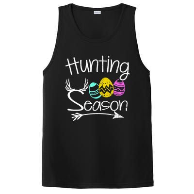 Hunting Season Egg Dear Easter Day Funny PosiCharge Competitor Tank