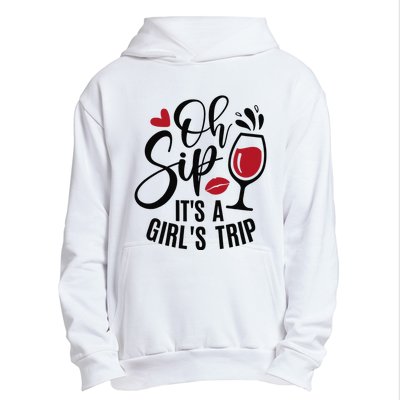 Hello Summer Family Vacation Oh Sip Its A Trip Urban Pullover Hoodie