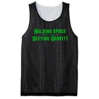 Holding Space For The Lyrics Of Defying Gravity Mesh Reversible Basketball Jersey Tank