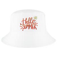 Hello Summer Fun Cute Cool Comfort Performance Bucket Hat