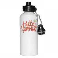 Hello Summer Fun Cute Aluminum Water Bottle