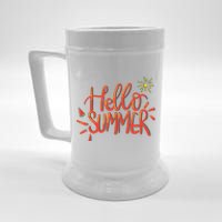 Hello Summer Fun Cute Beer Stein