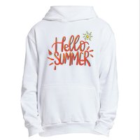 Hello Summer Fun Cute Urban Pullover Hoodie