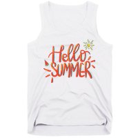 Hello Summer Fun Cute Tank Top